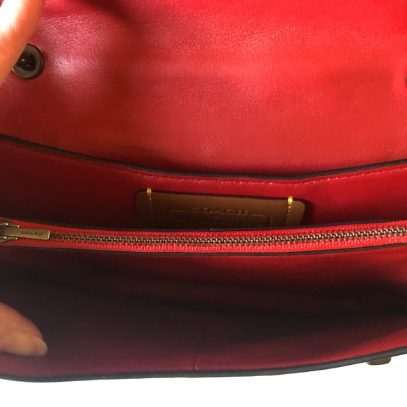 🌺 RARE/HTF Coach Swagger with Patchwork Prairie Rivets/PRICE FIRM - Picture 8 of 16